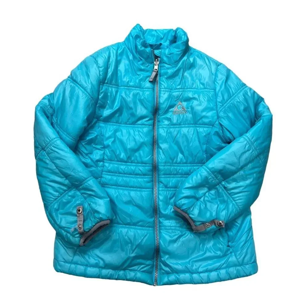 Gerry Girls Size M (10 -‎ 12) Blue Coat Jacket Lightweight Full Zip